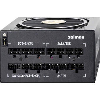  Блок питания Zalman ZM750-TMX2 View, 750W, ATX12V v3.0, APFC, 12cm Fan, 80+ Gold Gen5, Full Modular, side ARGB lights, Retail 
