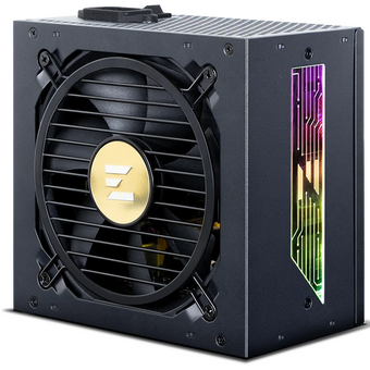  Блок питания Zalman ZM850-TMX2 View, 850W, ATX12V v3.0, APFC, 12cm Fan, 80+ Gold Gen5, Full Modular, side ARGB lights, Retail 