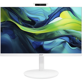  Моноблок Acer Aspire C24A-GRPL (DQ.BRNCD.002) Full HD Core 5 120U (1.4) 16Gb SSD512Gb Graphics CR Eshell GbitEth WiFi BT 90W клавиатура мышь Cam белый 