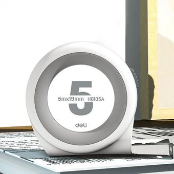  Рулетка Deli Home Series White (H8105A) 5мх19мм 