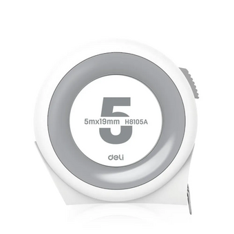  Рулетка Deli Home Series White (H8105A) 5мх19мм 
