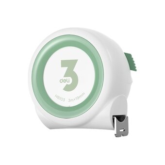  Рулетка Deli Home Series White (H8103) 3мх19мм 