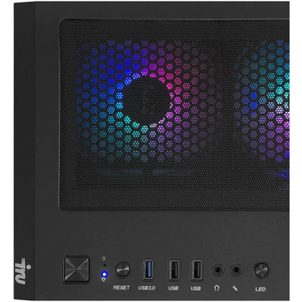  ПК iRU Tactio 510B7GP (2126630) Intel Core i7 13700F, DDR5 32ГБ, 1ТБ(SSD), nVidia GeForce RTX 5060TI - 8 ГБ, Windows 11 Pro, черный 