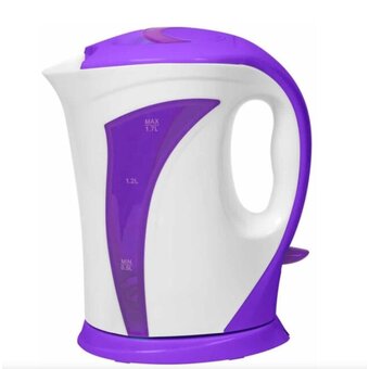  Электрочайник Polly ЕК-17 белый/фиолетовый 