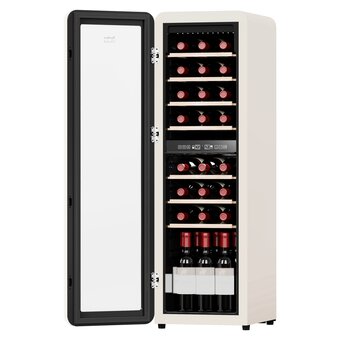  Винный шкаф TESLER CWC-308 Ivory LD 
