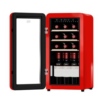  Винный шкаф TESLER CWC-188 Ruby Red LD 