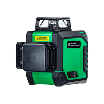  Лазерный уровень INSTRUMAX Greenliner 3-360 (IM0158) + штатив-штанга элевационный lp-300 в комплекте с треногой (3 м) 