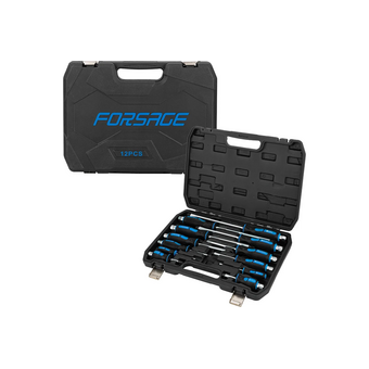  Набор отверток Forsage F-21310 18318 силовые ударные магнитные 12 предметов 