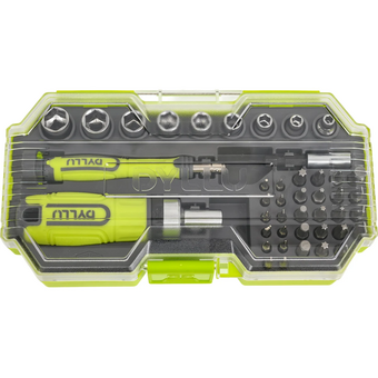  Отвёртка DYLLU DTSS8B43 (+набор бит 43шт.) 25мм 