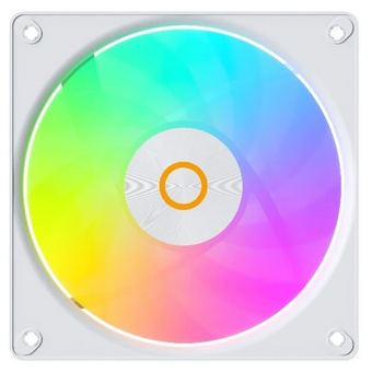  Вентилятор Ocypus Gamma F12 Elite WH ARGB 3 in 1, 120x120x25mm, 4-Pin PWM, 600-1800 RPM, 26 DBA Max, Hydro Bearing 