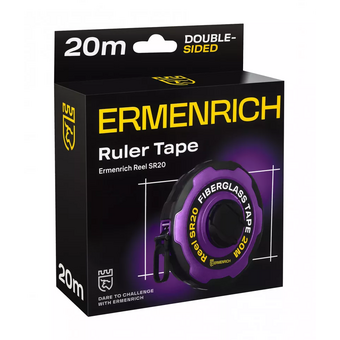 Рулетка Ermenrich Reel SR20 (84587) фиолетовый   Рулетка Ermenrich Reel SR20 (84587) фиолетовый