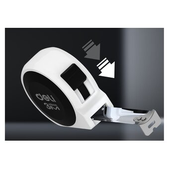  Рулетка Deli Home Series White (H8003B) 3мх16мм 
