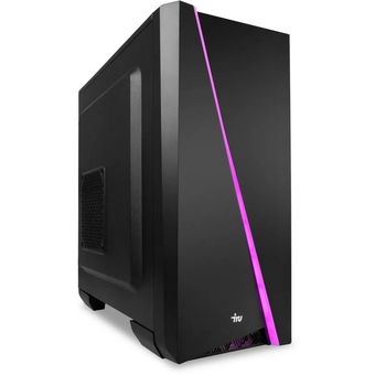  ПК iRU Tactio 310H6GE (2130124) Intel Core i5 12400F, DDR4 32ГБ, 512ГБ(SSD), nVidia GeForce RTX 5060 - 8 ГБ, FreeDOS, черный 