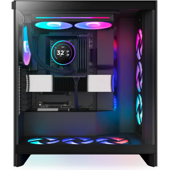  СВО NZXT Kraken Elite 280 RGB (RL-KR28E-B2) (250W, 280mm, LED temp., Black/ Fans 2x140mm, 98.61) 