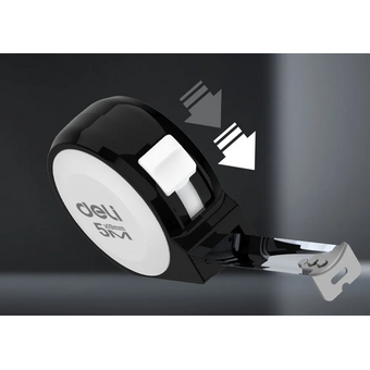  Рулетка Deli Home Series White (H8005A) 5мх19мм 