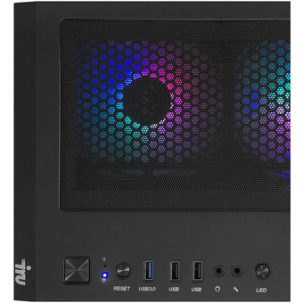  ПК iRU Tactio 520B6GP (2130961) AMD Ryzen 5 7600, DDR5 32ГБ, 1ТБ(SSD), nVidia GeForce RTX 5060TI - 8 ГБ, FreeDOS, черный 