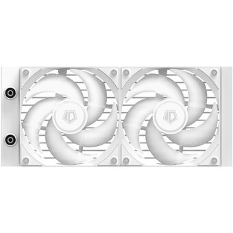  СВО ID-COOLING FX240 LCD White LGA1851/1700/1200/115X/AM4/AM5 (TDP 300W, ARGB Fan and Pump, LCD Display, PWM, Dual Fan) 