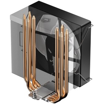  Кулер ID-COOLING SE-214-XT V2 ARGB LGA1851/1700/1200/115X/AM5/AM4 (TDP 200W, PWM, 4 тепл.трубки прямого контакта, Fan 120mm, Addressable RGB) 