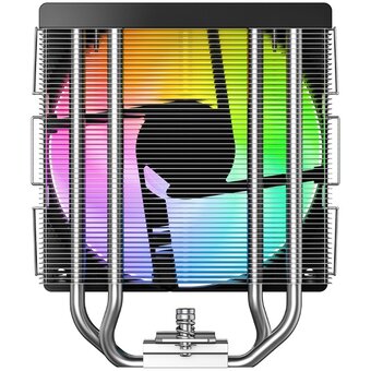  Кулер ID-COOLING SE-214-XT V2 ARGB LGA1851/1700/1200/115X/AM5/AM4 (TDP 200W, PWM, 4 тепл.трубки прямого контакта, Fan 120mm, Addressable RGB) 