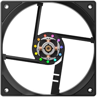  Кулер ID-COOLING SE-214-XT V2 ARGB LGA1851/1700/1200/115X/AM5/AM4 (TDP 200W, PWM, 4 тепл.трубки прямого контакта, Fan 120mm, Addressable RGB) 