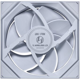  Вентилятор Lian Li Uni Fan TL Wireless LCD 140 (G99.14TLLCD1W1W.R0) / 14TLLCD1W1W White / 140x140x28мм (PWM, ARGB, 1600 об/мин (Max.), 28,5dBa) 