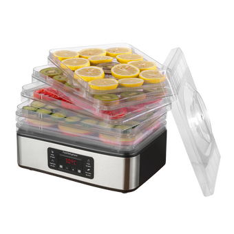  Сушилка для овощей и фруктов POLARIS PFD 2008SV черный 