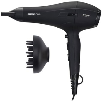 Фен POLARIS PHD 2600ACi Salon Hair черный   Фен POLARIS PHD 2600ACi Salon Hair черный