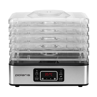  Сушилка для овощей и фруктов POLARIS PFD 2008SV черный 
