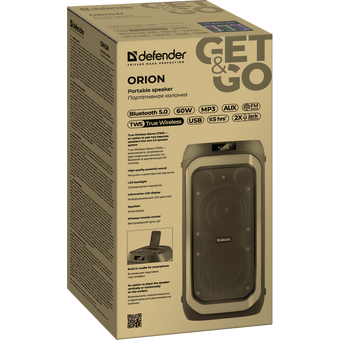  Портативная колонка DEFENDER Orion (65049) 