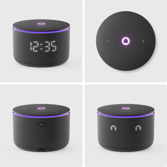  Портативная колонка Яндекс Станция Мини 3 Pro с Алисой на YaGPT (YNDX-00059BLK) черный 