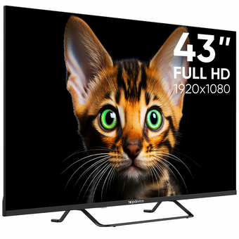  Телевизор Topdevice TDTV43CS05FBK черный 