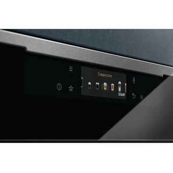  Встраиваемая кофемашина ELECTROLUX KBC85X нерж и черный 