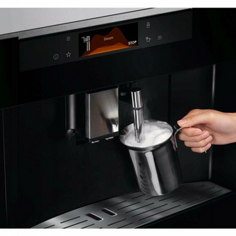  Встраиваемая кофемашина ELECTROLUX KBC85X нерж и черный 
