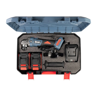  УШМ КВТ GB-20-125 Профи 102595 2АКБ+ЗУ 