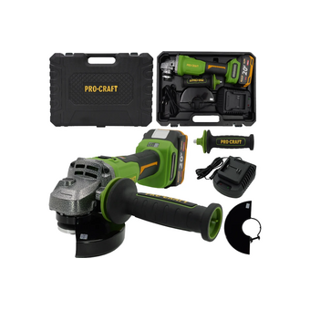  УШМ PROCRAFT PWA220 (АКБ 4Ач+ЗУ) 