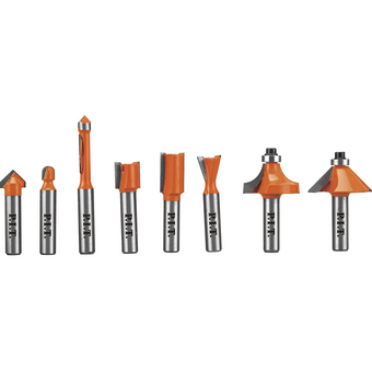  Набор фрез по дереву P.I.T. ACTW09-015X 15шт 