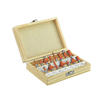  Набор фрез по дереву P.I.T. ACTW09-015X 15шт 