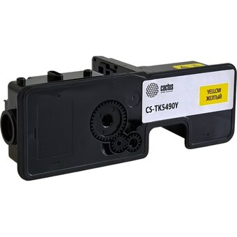  Картридж лазерный Cactus CS-TK5490Y желтый 2400стр для Kyocera Ecosys PA2101cx/PA2101cwx/MA2101cfx/MA2101cwfx с чипом 