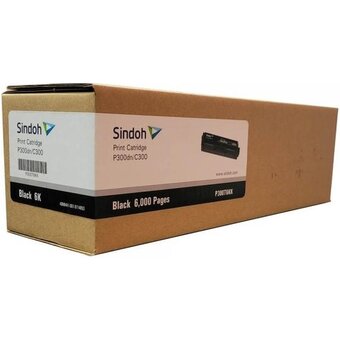  Картридж Sindoh P300T6KK-W оригинальный чёрный тонер-картридж для МФУ C300 