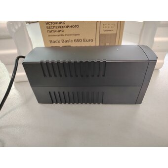  УЦ ИБП Ippon Back Basic 650 Euro 360Вт 650ВА черный (плохая упаковка, б/у, пересборка оборудования) 