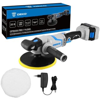  Шлифмашина полировальная DEKO CPDU20 Pro (083-1033) 