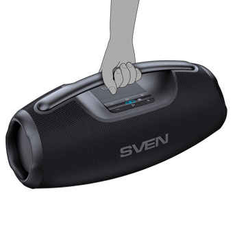 Портативная акустика SVEN PS-990 черный   Портативная акустика SVEN PS-990 черный