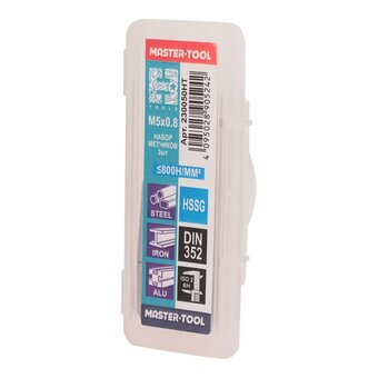 Набор метчиков H-Tools 230050HT из 3-х шт.   Набор метчиков H-Tools 230050HT из 3-х шт.