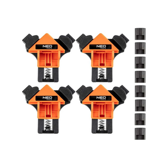 Струбцина угловая NEO TOOLS 45-492 комплект из 4 частей 