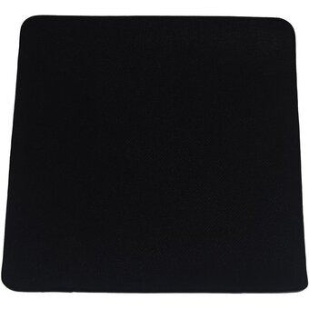  Коврик для мышки Raskat Black S 350*300, резина+ткань, прошитый край 