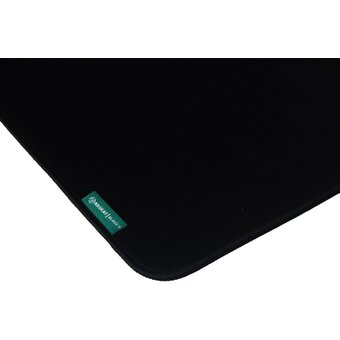  Коврик для мышки Raskat Black S 350*300, резина+ткань, прошитый край 