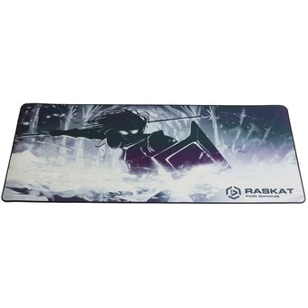  Коврик для мышки Raskat Paladin CG L 900*400*3, резина+ткань, прошитый край, ч/б рисунок 
