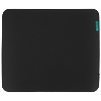  Коврик для мышки Raskat Black XS 300*250, резина+ткань, прошитый край 