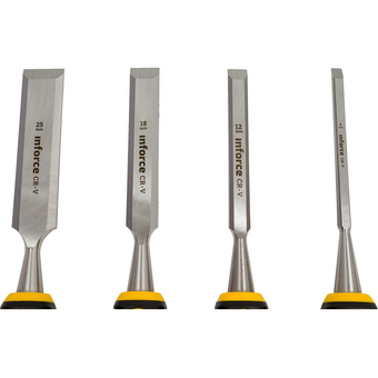  Набор стамесок Inforce 06-15-03 из 4-х 