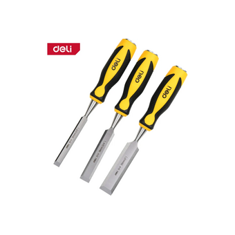  Набор стамесок плоских Deli EDL6203-ED1 3шт 